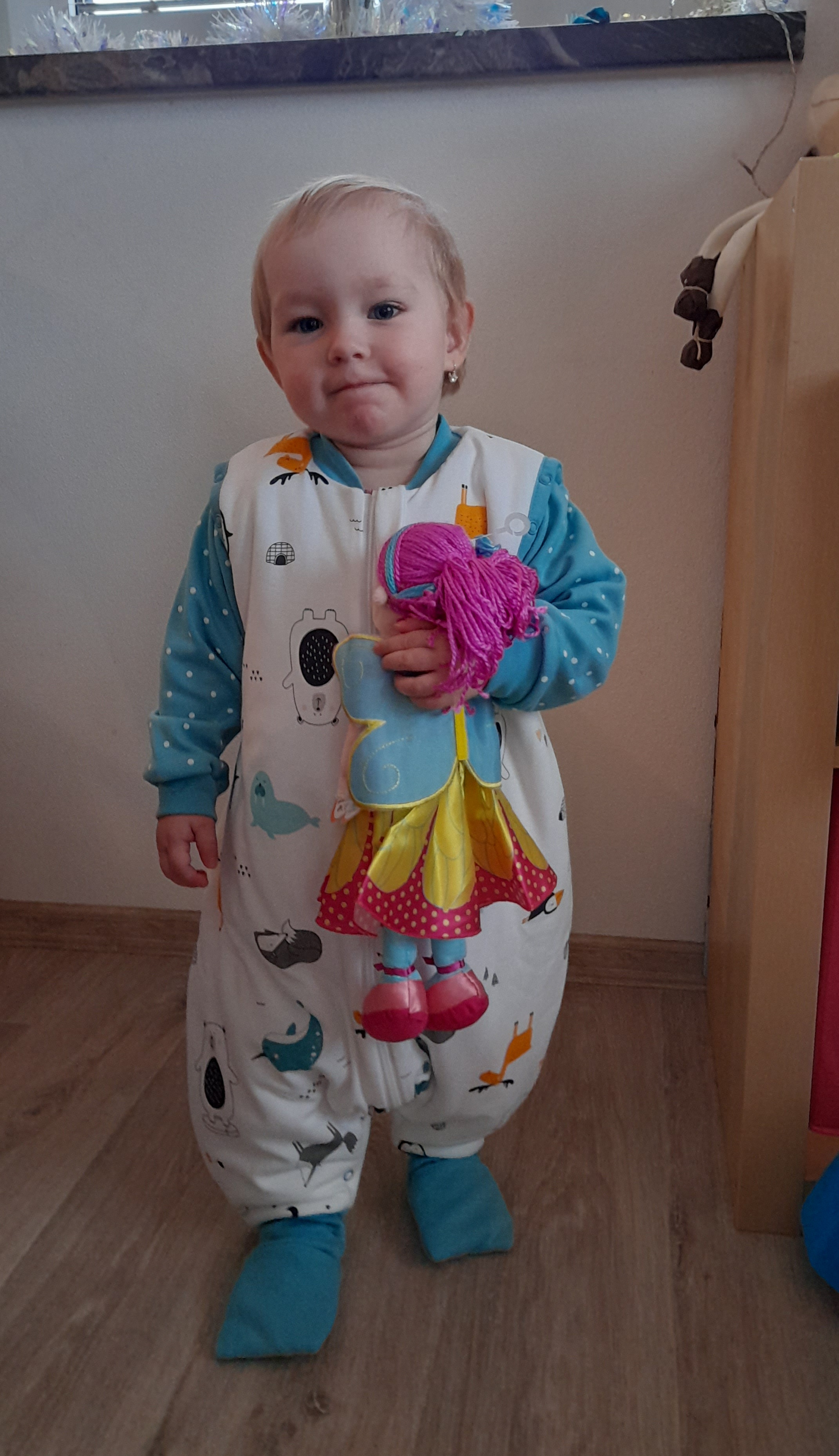 Organická bavlna modrý2