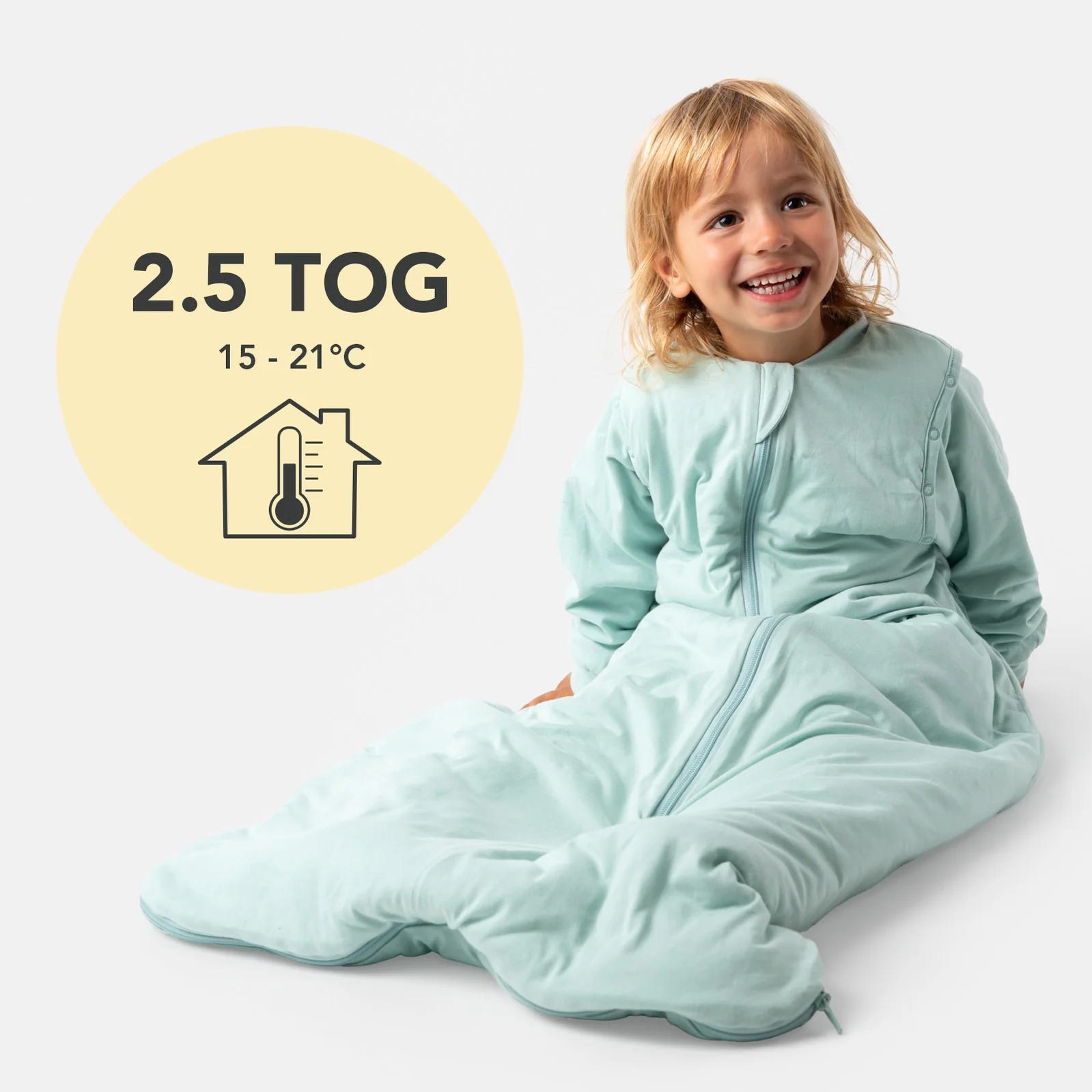 Šalvěj CELOROČNÍ dětský spací pytel s ODEPÍNACÍMI RUKÁVY 3-6let, 130cm | Slumbersac