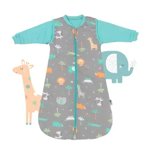 Safari CELOROČNÍ dětský spací pytel s ODEPÍNACÍMI rukávy 6-18měsíců, 90cm