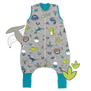 MODAL - Dinosauři LETNÍ PROTISKLUZOVÝ spací pytel s nohavičkami 60cm