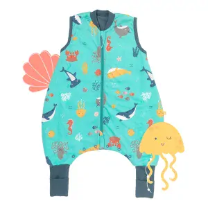 Mořský svět LETNÍ PROTISKLUZOVÝ spací pytel s nohavičkami 70cm