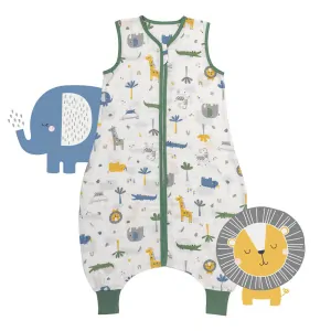 Džungle MUŠELÍNOVÝ 0.5Tog EXTRA TENKÝ LETNÍ spací pytel s nohavičkami 130cm