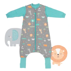 Safari LETNÍ spací pytel s nohavičkami a ODEPÍNACÍMI RUKÁVY 130cm