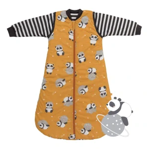 Panda CELOROČNÍ dětský spací pytel s ODEPÍNACÍMI rukávy 6-18měsíců, 90cm
