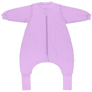 Levandule CELOROČNÍ PROTISKLUZOVÝ spací pytel s nohavičkami a s ODEPÍNACÍMI RUKÁVY 70cm