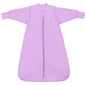 Levandule LETNÍ dětský spací pytel s ODEPÍNACÍMI RUKÁVY 0-6 měsíců, 70cm