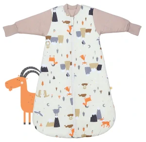 Hory ZIMNÍ dětský spací pytel S RUKÁVY 0-6 měsíců, 70cm