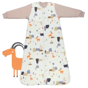 Hory ZIMNÍ dětský spací pytel S RUKÁVY, 6-18měsíců, 90cm