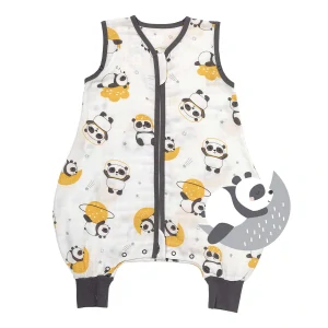 Panda MUŠELÍNOVÝ 0.5Tog EXTRA TENKÝ LETNÍ spací pytel s nohavičkami 80cm