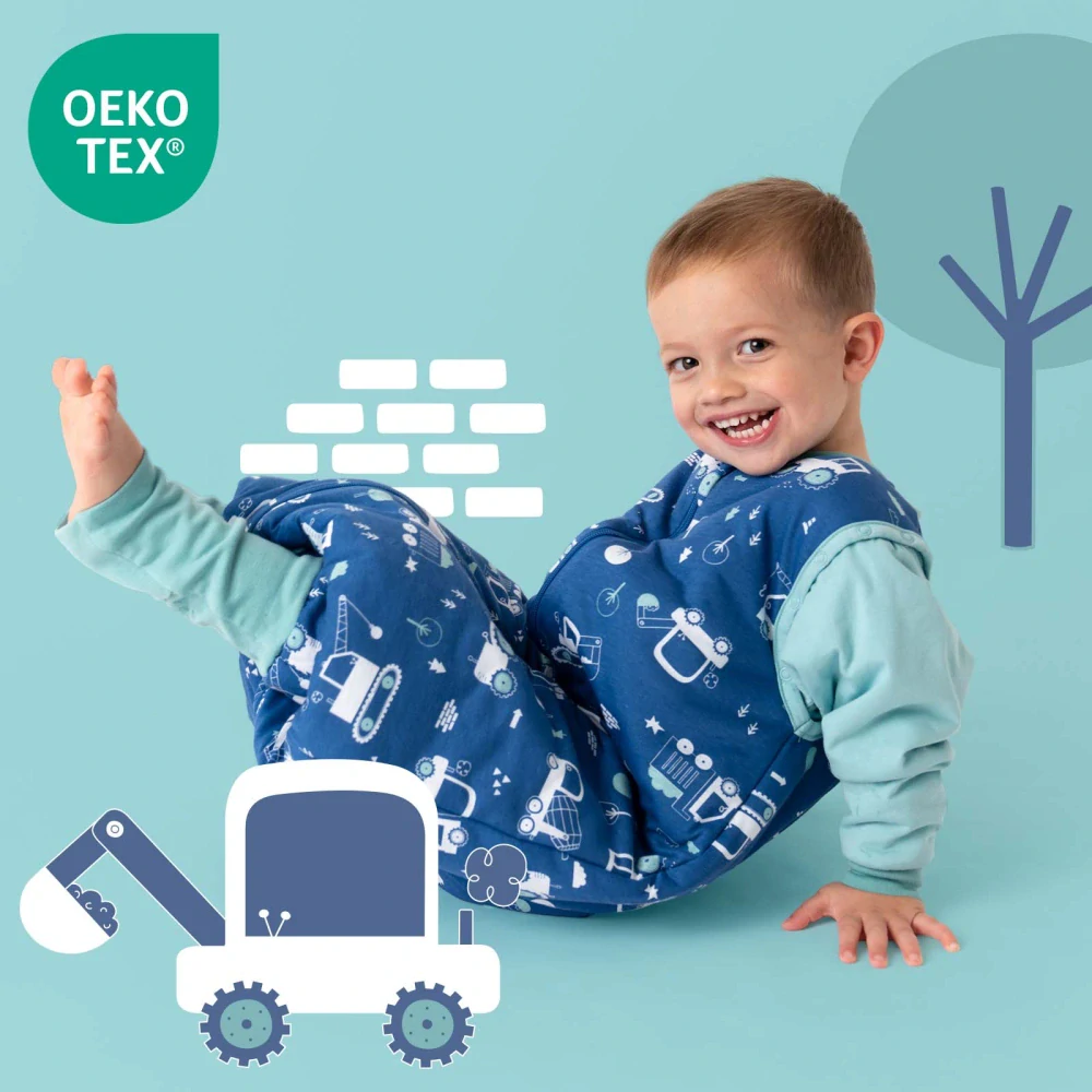 Bagry ZIMNÍ PROTISKLUZOVÝ spací pytel s nohavičkami a s ODEPÍNACÍMI RUKÁVY 70cm