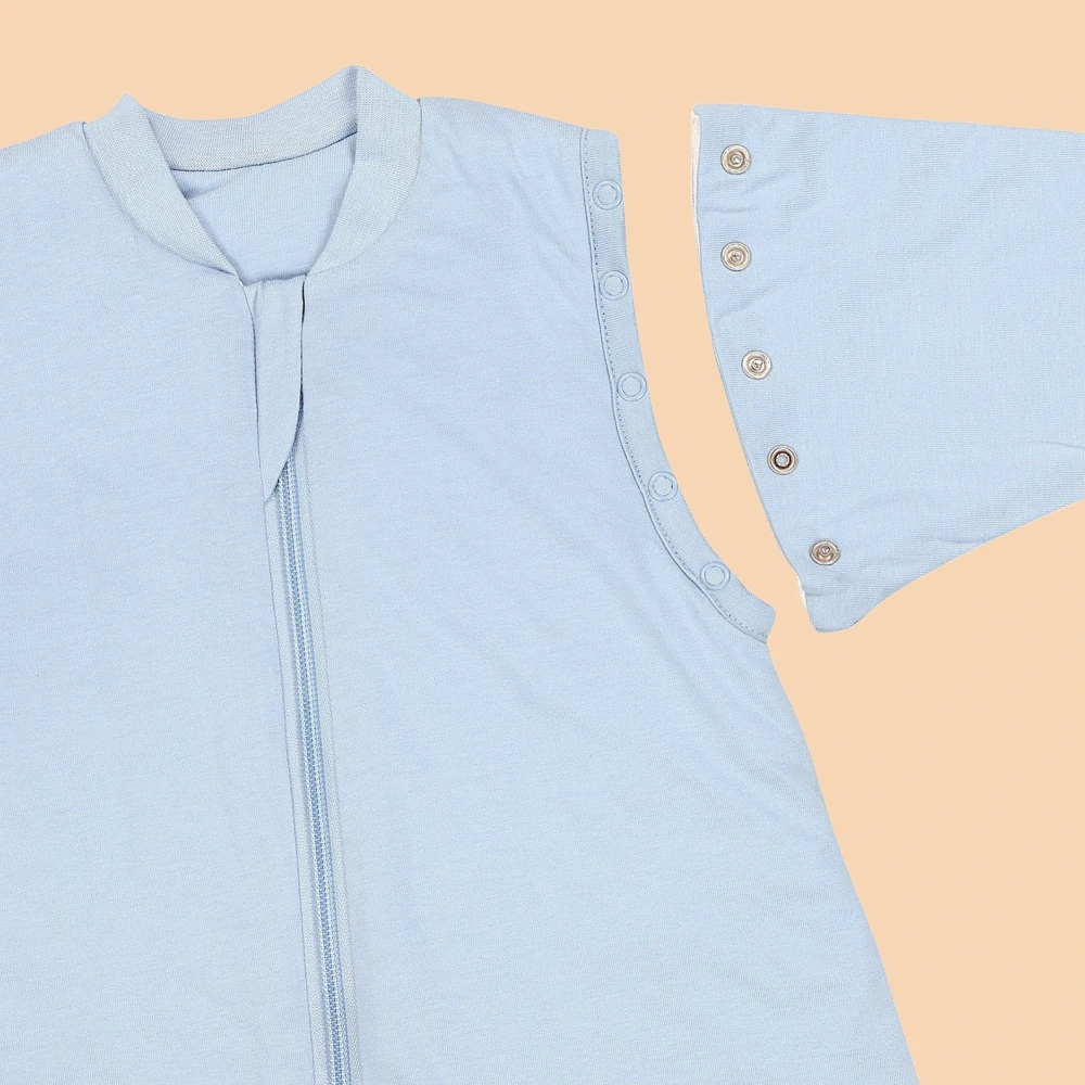 Ledovcový LETNÍ dětský spací s ODEPÍNACÍMI RUKÁVY 6-10 let, 150cm