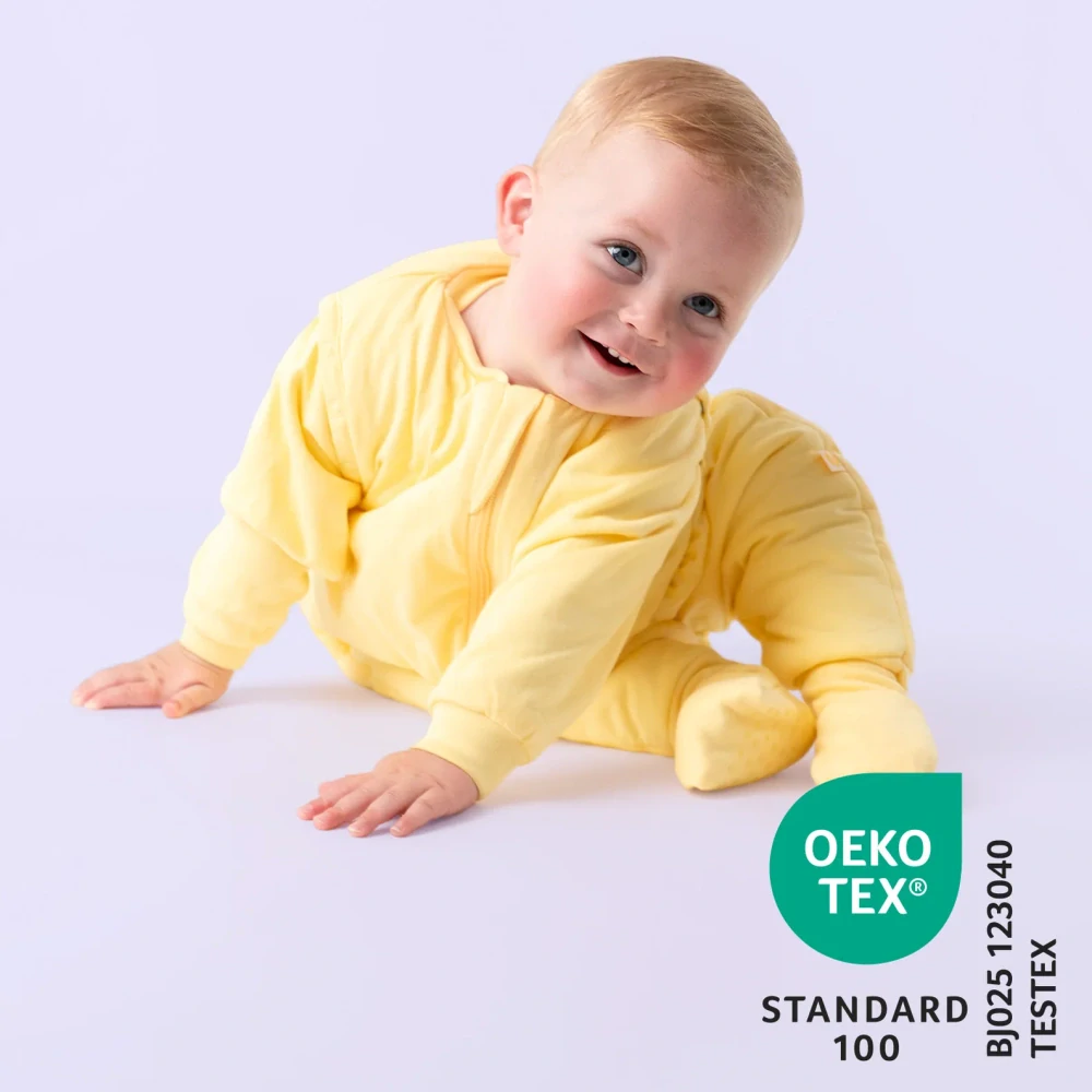 Popcorn LETNÍ PROTISKLUZOVÝ spací pytel s nohavičkami a ODEPÍNACÍMI RUKÁVY 60cm