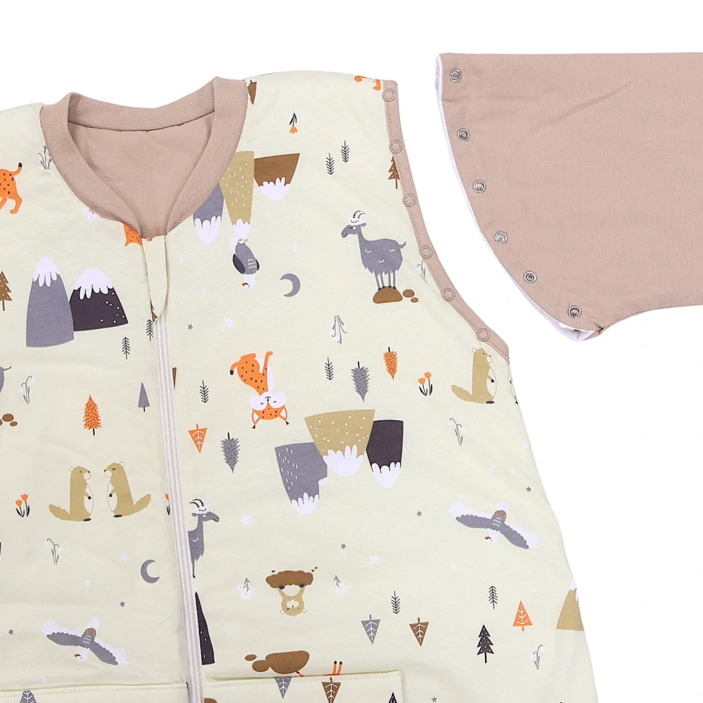 Hory CELOROČNÍ spací pytel s KAPSAMI, nohavičkami a odepínacími rukávy, vel.L 