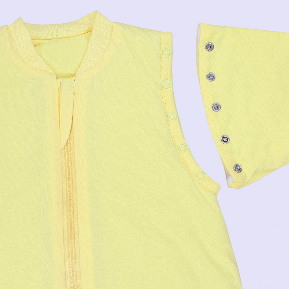 Popcorn LETNÍ PROTISKLUZOVÝ spací pytel s nohavičkami a ODEPÍNACÍMI RUKÁVY 60cm