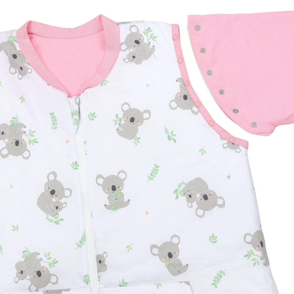 Koala CELOROČNÍ spací pytel s KAPSAMI, nohavičkami a odepínacími rukávy, vel.S 