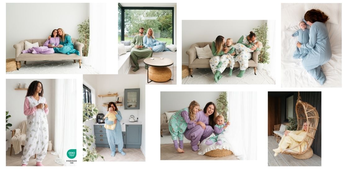 Mládež a dospělí ve spacích pytlích s nohavičkami – různé velikosti, designy a praktické využití včetně co‑sleepingu.